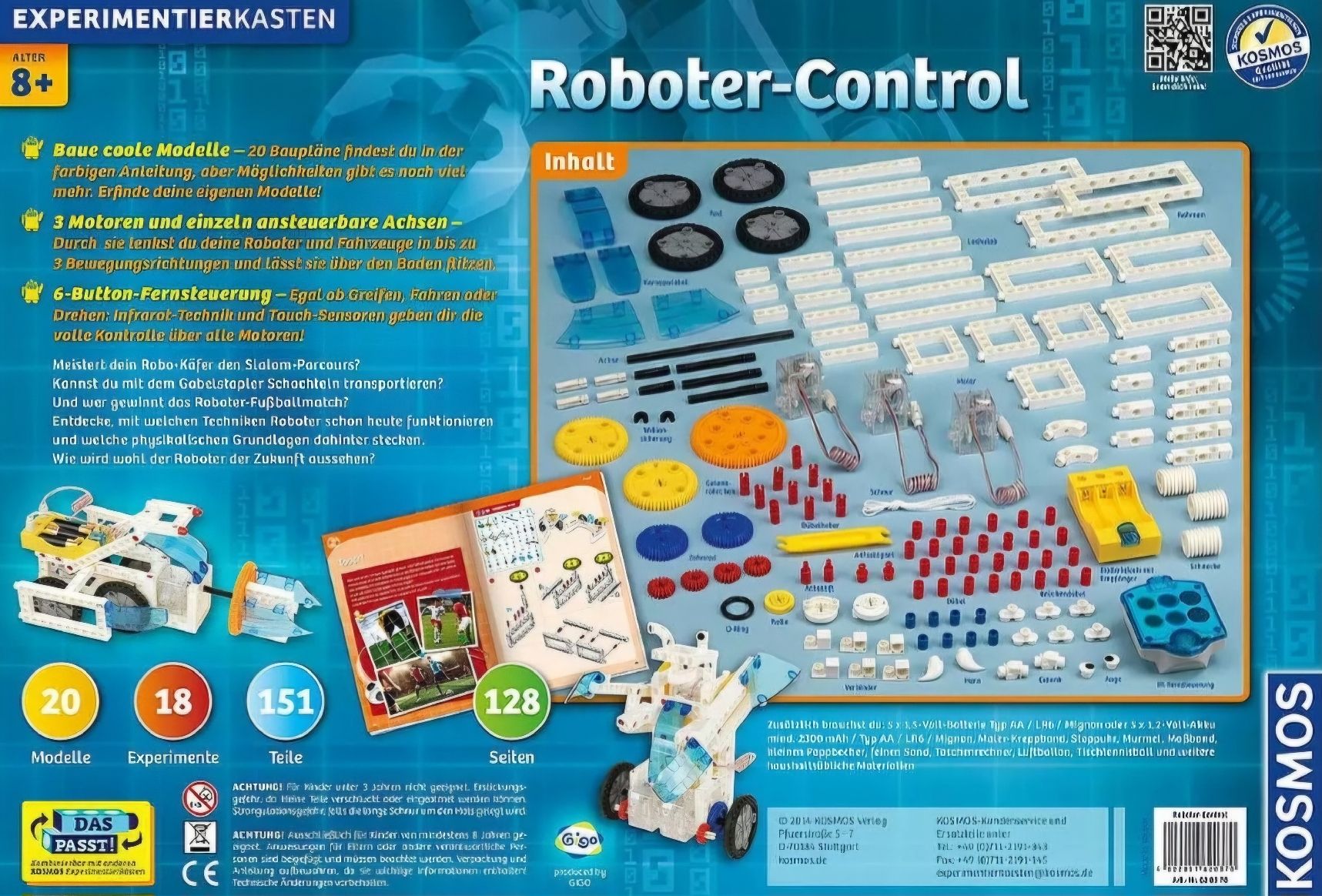 Kit di costruzioni: roboter control Kosmos – Usato da Effretikon venduto da swobdo 5
