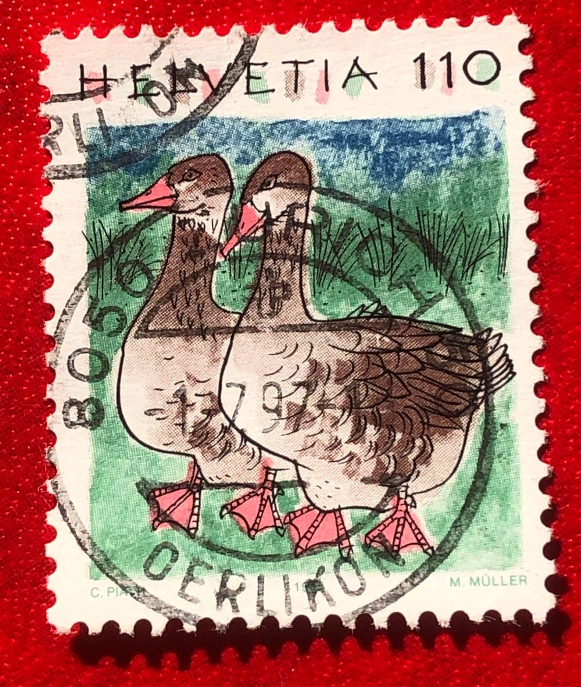Alle Briefmarken: CH Briefmarken Stempel    – Gebraucht aus Aarau von Billa007