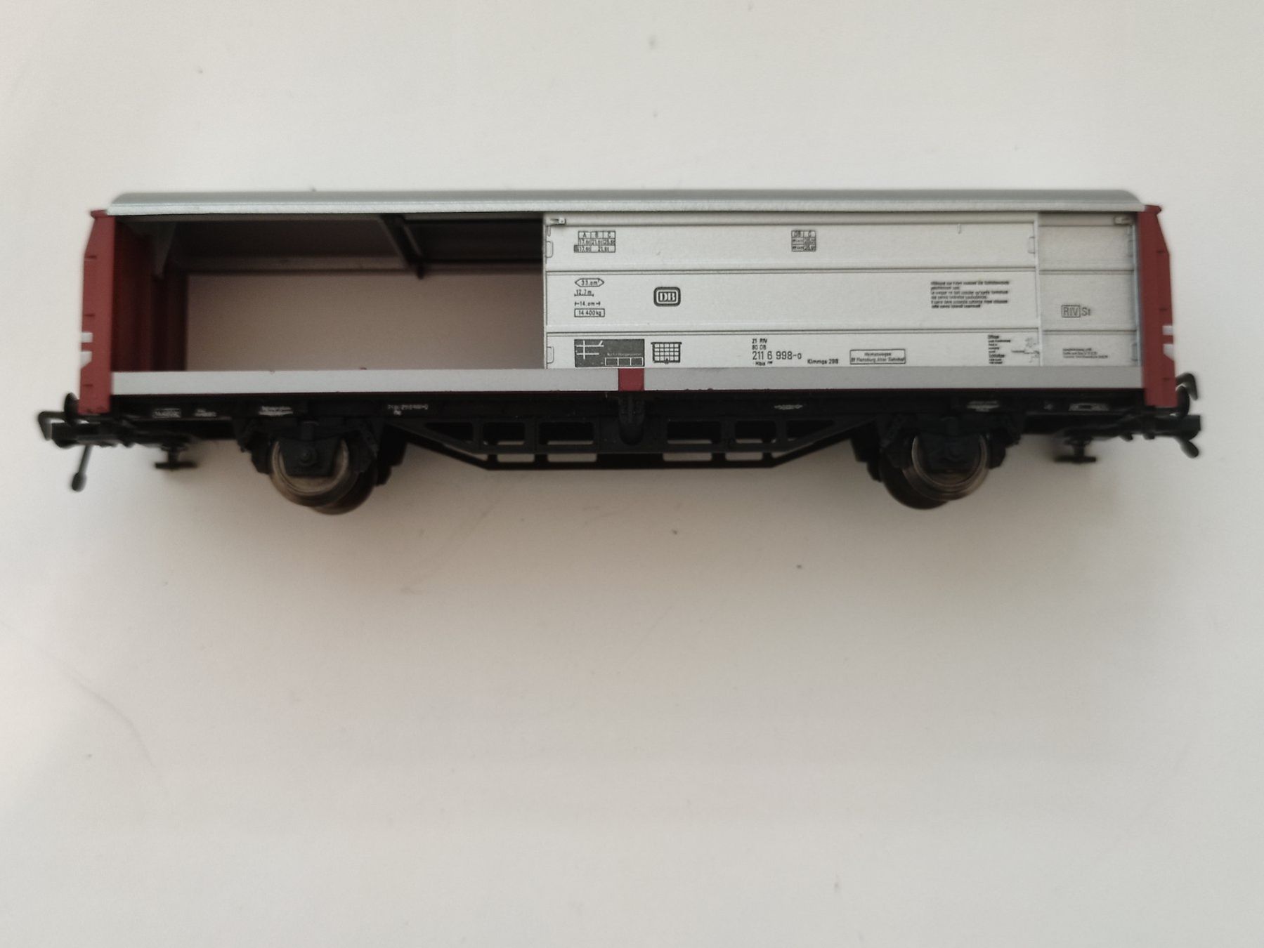 Fleischmann Modellini di ferrovie: Fleischmann H0 Güterwagen – Usato da Hausen AG venduto da amadeus1961 1