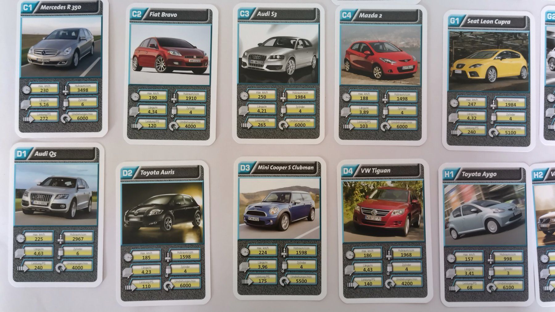 Giochi: Quartett - Autosalon ab Fr. 4.- / 32 Karten / Best Choice – Usato da Bellach venduto da JingleJerry 5