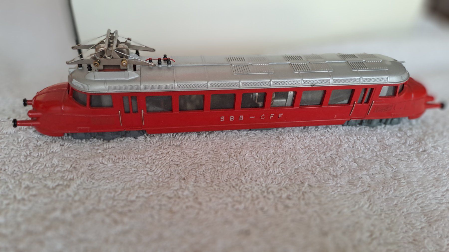 Hag Modellini di ferrovie: HAG roter Pfeil H0 WS / 61 – Usato da Winterthur venduto da Riebeli333