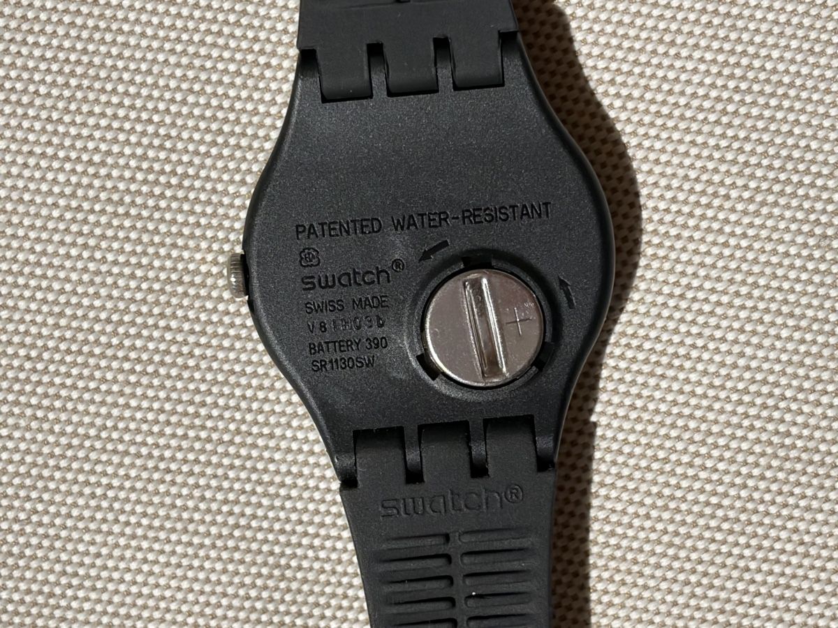 Swatch Orologi: Swatch Uhr New Gent schwarz  – Usato da Möhlin venduto da seerose6 2
