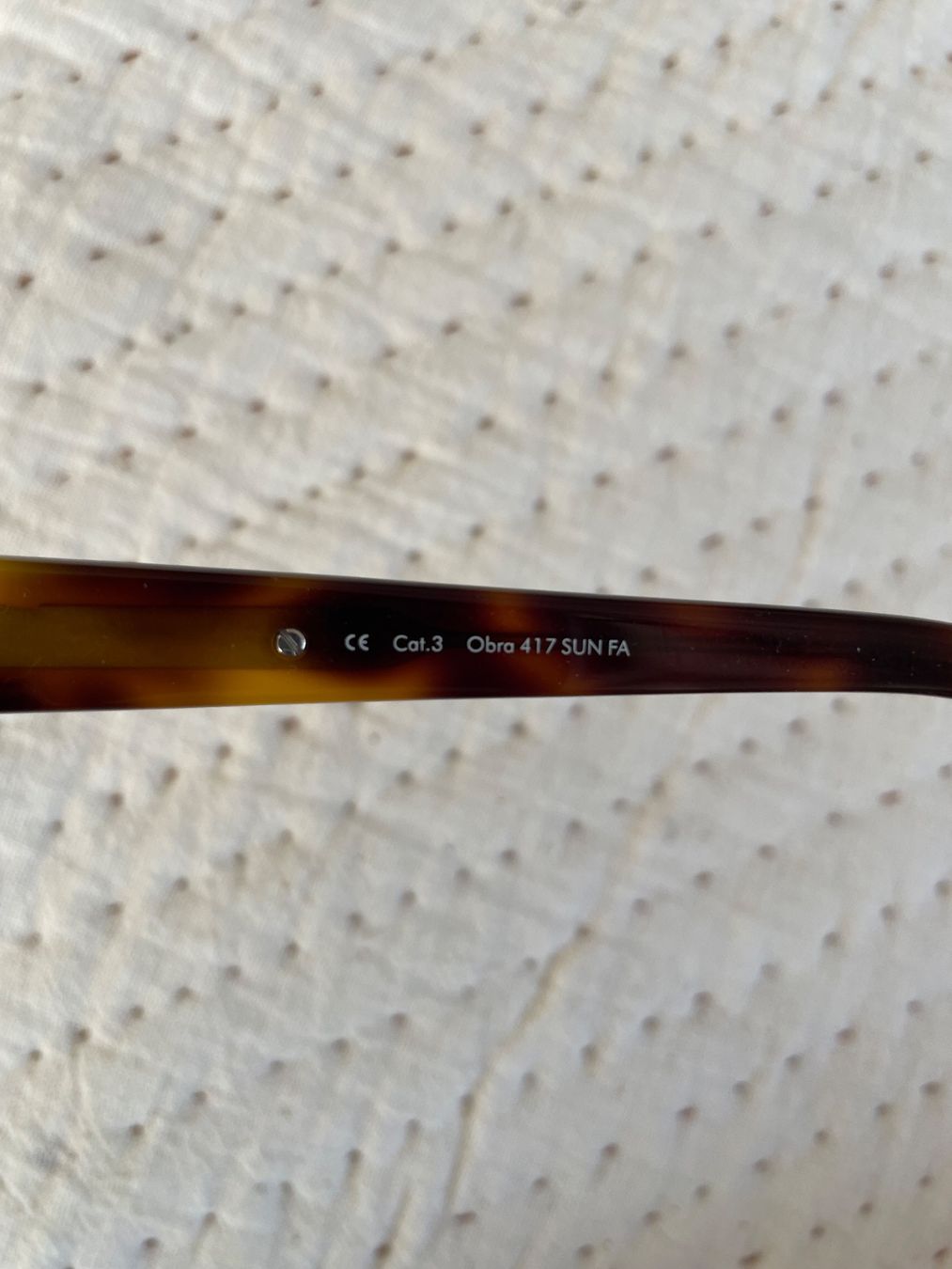 Occhiali & Lenti: Sonnenbrille im Retro-Look, braun-gemustert – Usato da Vairano venduto da Sorella22 4