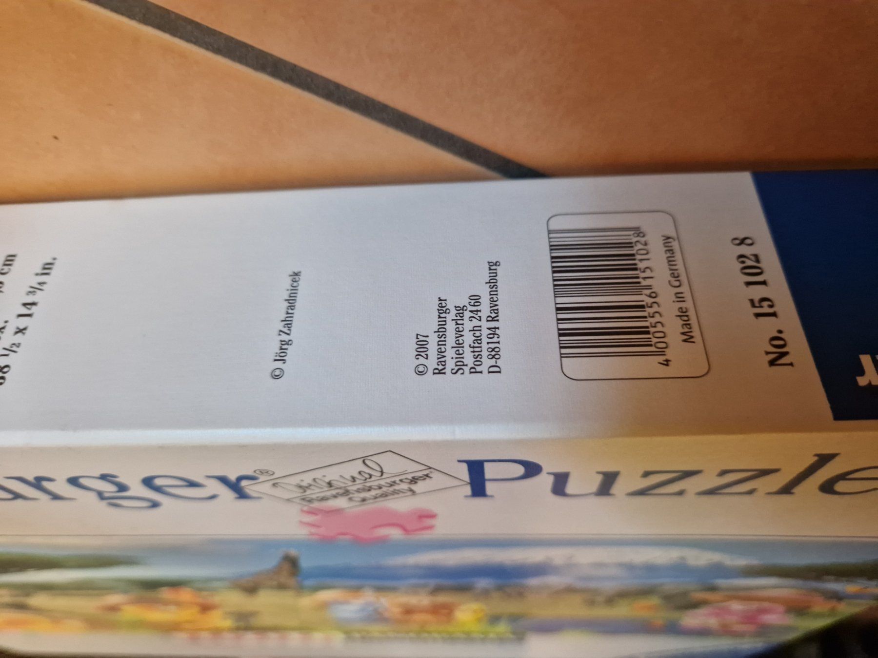 Ravensburger Puzzle: Ravensburger Puzzle Gellini auf Safari – Usato da Lichtensteig venduto da Cocabana_16 2
