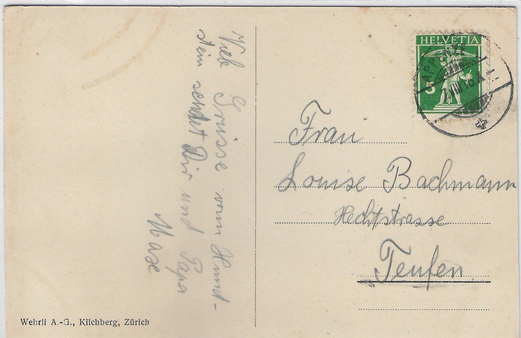 Cartoline postali: Saxerluke und Kreuzberge – Difettoso da Ettingen venduto da Kartenplanet 1