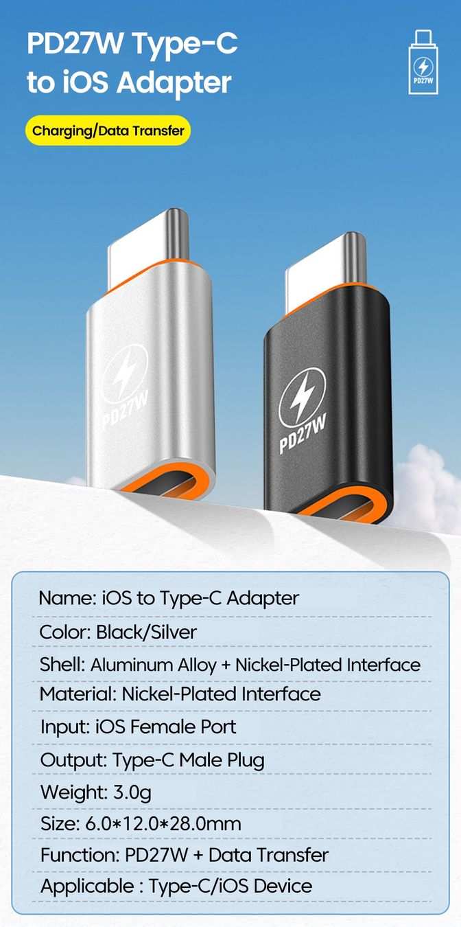 Unità & Adattatore: USB-C auf iOS Lightning Adapter OTG – Nuovo e nell'imballaggio originale da Romanshorn venduto da pfimex 1