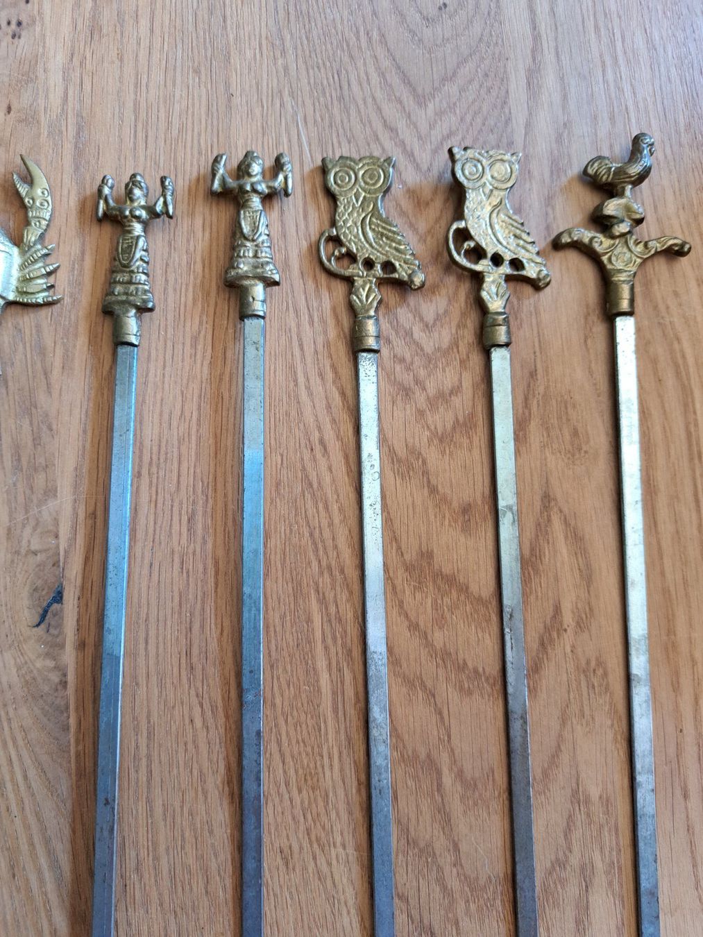 Set di posate: 9 Grillspiesse mit diversen Motiven – Usato da Pratteln venduto da mab_f2fz 2