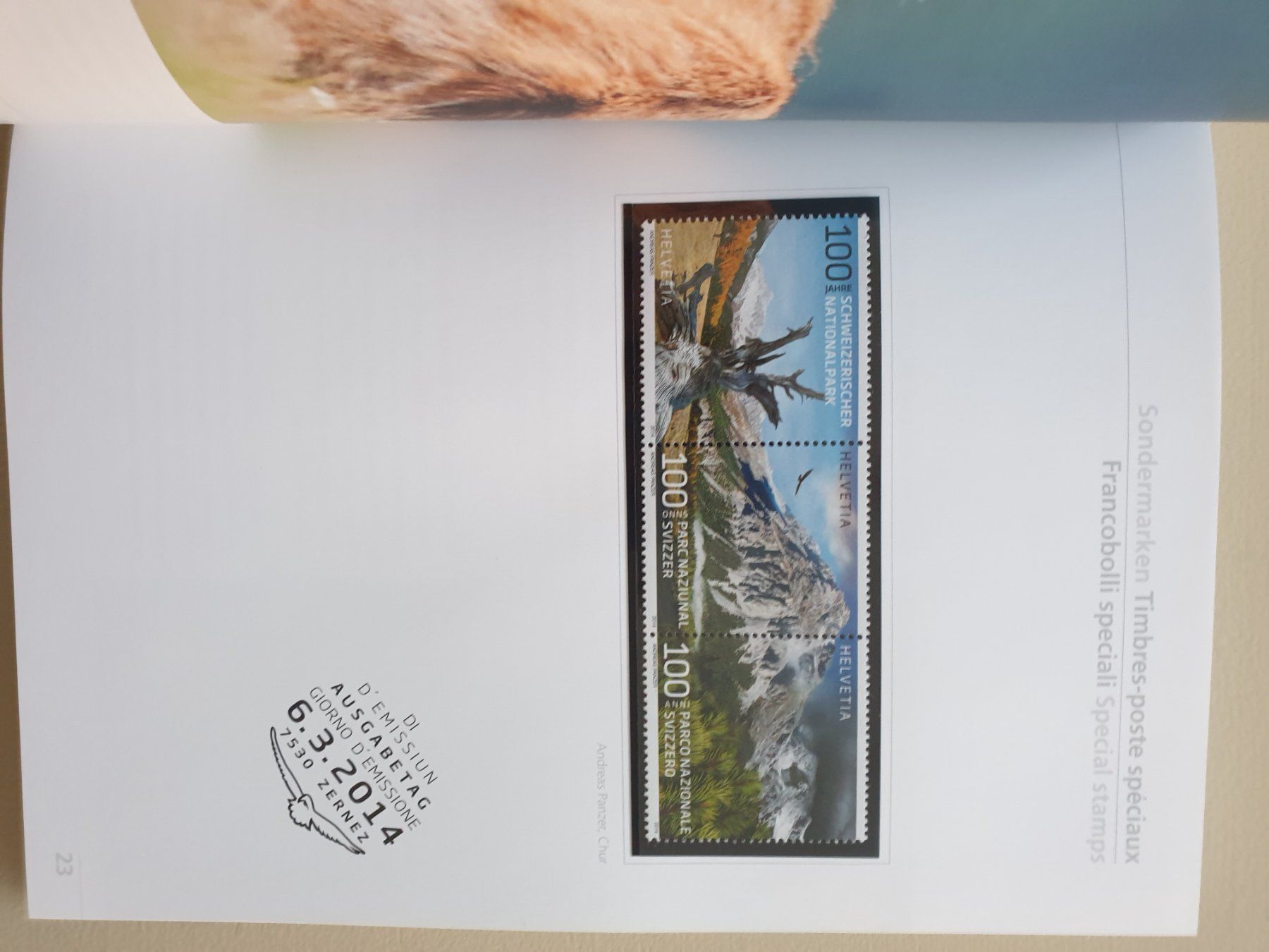 Tutti i francobolli: Jahresbuch CH  2014 postfrisch vollständig Top – Nuovo (secondo la descrizione) da Frauenfeld venduto da Kasico 3