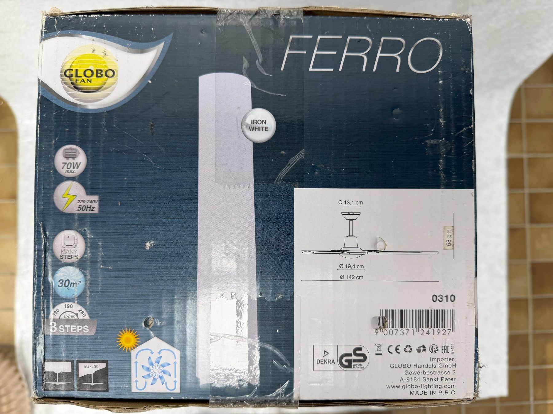 Ventilateurs: Deckenventilator 142 cm – Neuf avec emballage d'origine à Thalwil par Andi8800 2