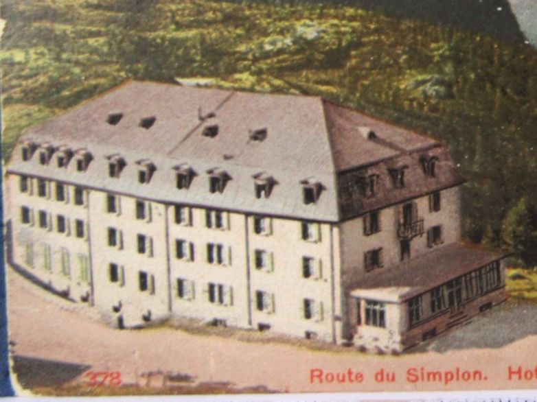 Cartoline postali: SIMPLON ROUTE HOTEL BELLEVUE VS AK BUG VINTAGE – Usato da Ettingen venduto da Hausi4711 1