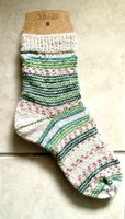 SOCKEN-MERINO- WOLLSOCKEN/WEIHNACHTSSOCKEN/GLITTER  GR 38/39
