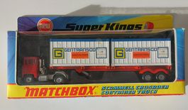 MATCHBOX SUPERKINGS K-17 LKW Containertransporter mit Box