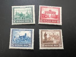 Deutsches Reich 1930  MiNr.450-453  *    (5030)