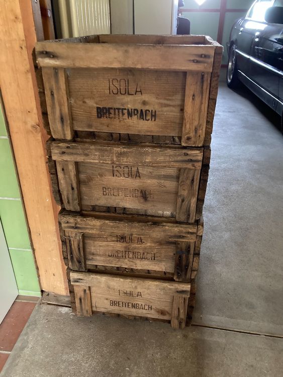 Alte Holzkisten Zu Verschenken