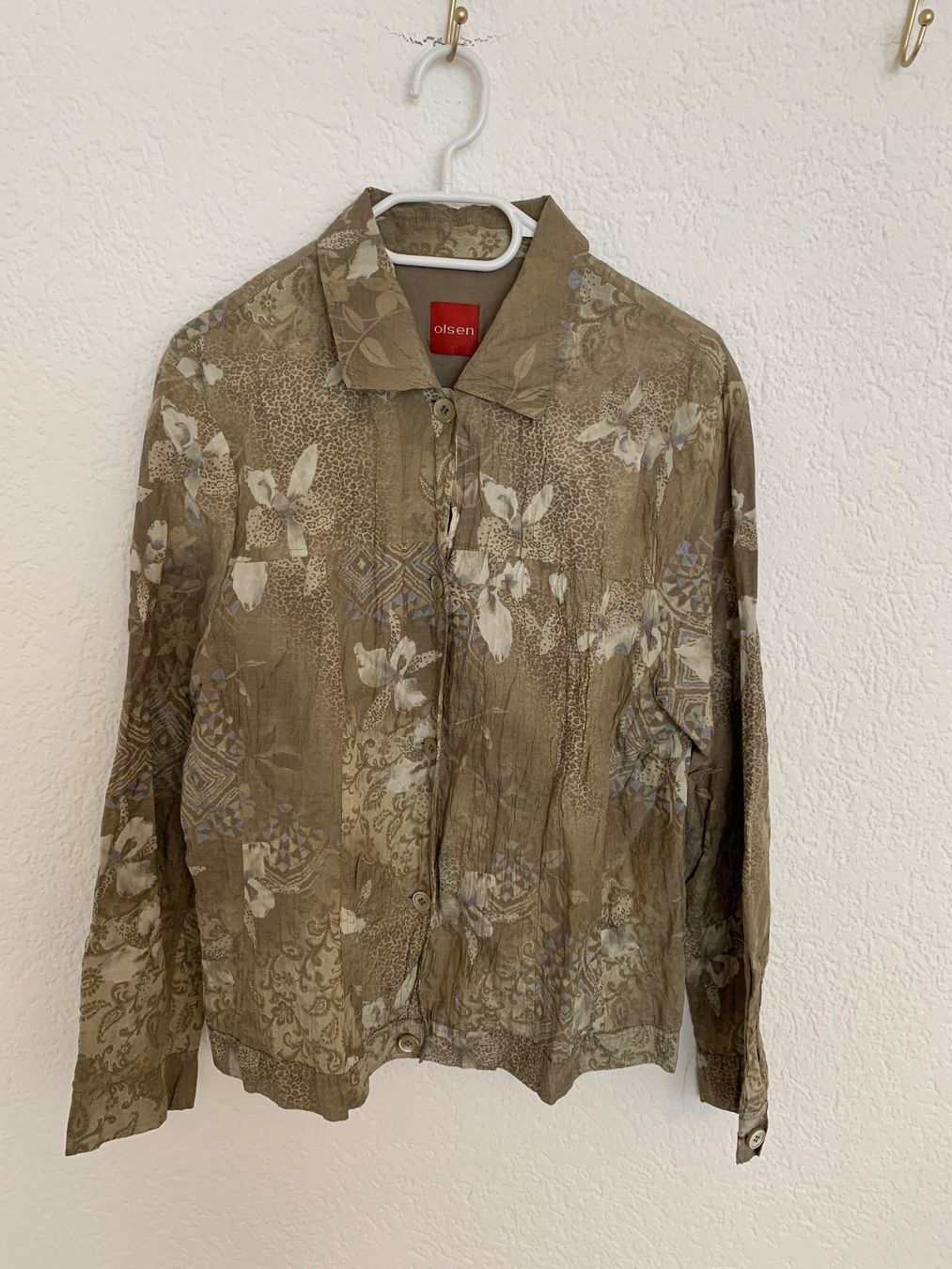 Giacche: Olsen Jacke Bluse Gr. M / L – Usato da Fislisbach venduto da KolibriSecondhand