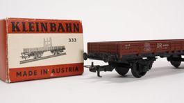2∑ Kleinbahn 333 DR Niederbordwagen braun 2)