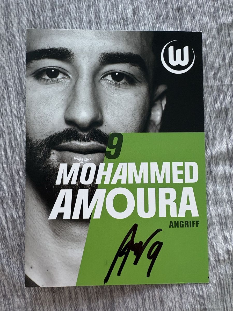 Autogramme: Mohammed Amoura Original Autogramm – Gebraucht aus niederbipp von LaHabana1