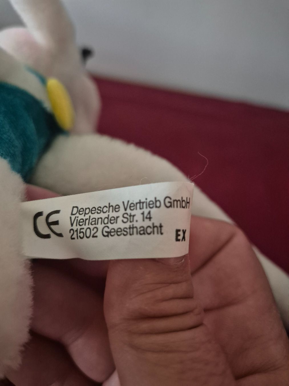 Giocattoli: Diddl Maus Plüschtier "Gute Besserung" – Usato da Oberdiessbach venduto da Finland1977 2