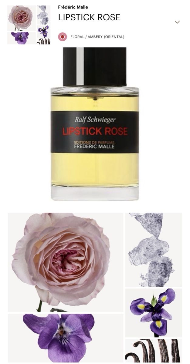 Frédéric Malle Profumi & Eau de Toilette: Lipstick Rose Frederic Malle 5 ml parfum probe – Nuovo (secondo la descrizione) da Täuffelen venduto da RoyaltyBrown 1