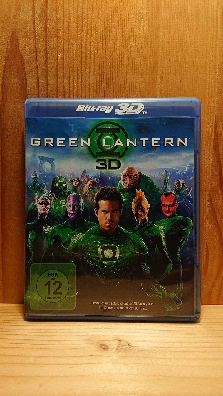 Tutti i DVDs: GREEN LANTERN in 2D und 3D Blu-ray – Usato da Wilderswil venduto da Exebub