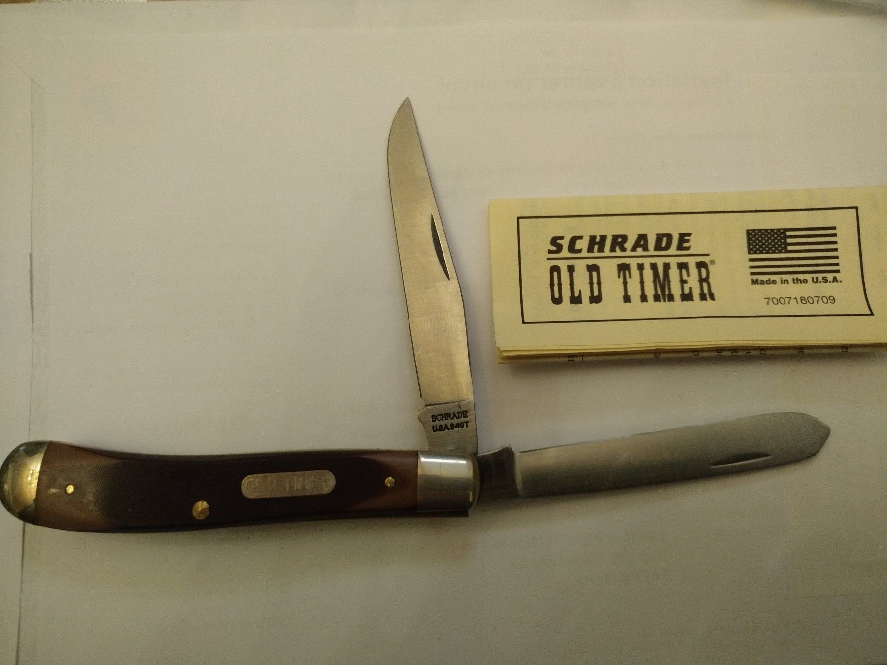 Accessori: Taschenmesser Schrade+ U.S.A. – Nuovo (secondo la descrizione) da Orzens venduto da Orzens