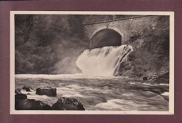 Gorges de l'AREUSE - Pont de la baleine - 1951