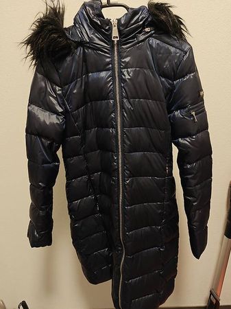 DKNY Daunenjacke schwarz Damen Grösse XS Winterjacke