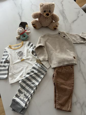 Baby Sets + Kuscheltier komplettes Paket