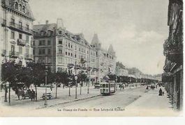 carte postale La Chaux-de-Fonds