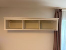 IKEA Wandregal weiss 148 cm mit 3 Fächern