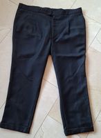 Schwarze Anzughose Bundfaltenhose Herren L guter Zustand