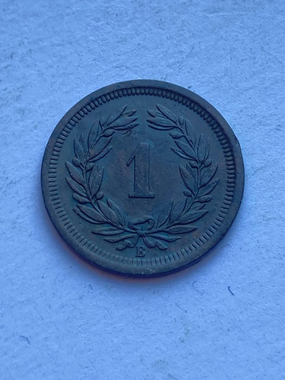 Alle Münzen: Schweiz 1 Rappen 1883 – Gebraucht aus Muralto von manueldisaba01 1
