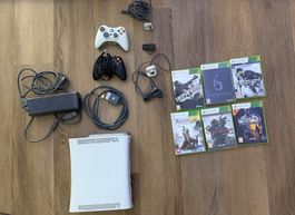 Xbox 360 Komplett-Set (Geflasht) inkl. Zubehör und Spiele