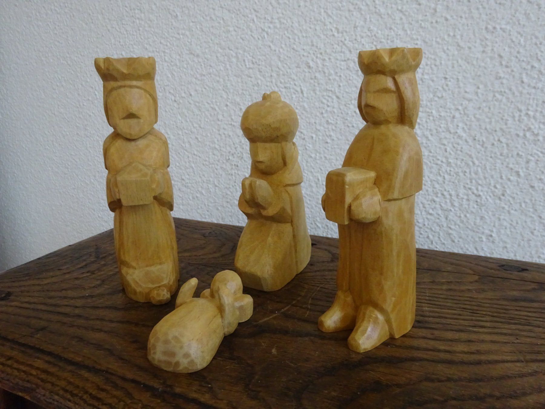 Skulpturen & Statuen: Drei Könige mit Jesulein / PIPPS Krippe – Gebraucht aus Esslingen von eintagammeer 1
