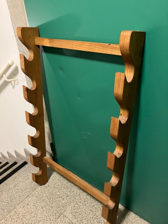 Rastrelliera per fucili in legno chiaro (Gebraucht) in Melano für CHF ...
