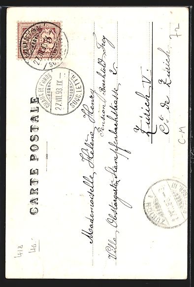 Cartes postales: Neuchâtel, Fêtes Cinquant. de la Repub – D'occasion à Berlin par bartko-reher 1