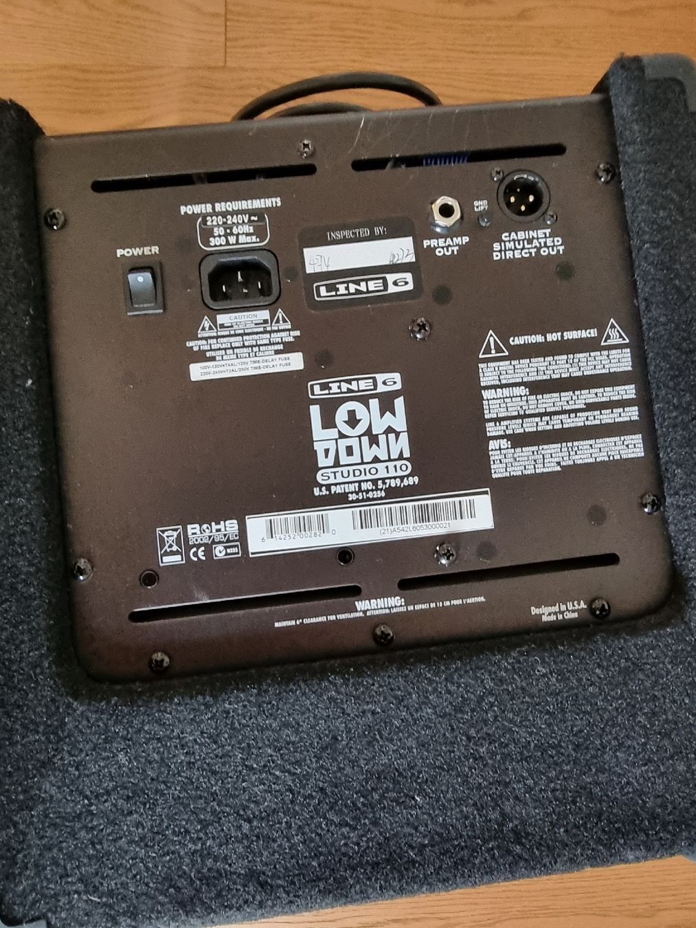 Line 6 Amplificatori: GITARREN VERSTÄRKER LINE 6 STUDIO 110 – Usato da Zofingen venduto da Tinpan 3