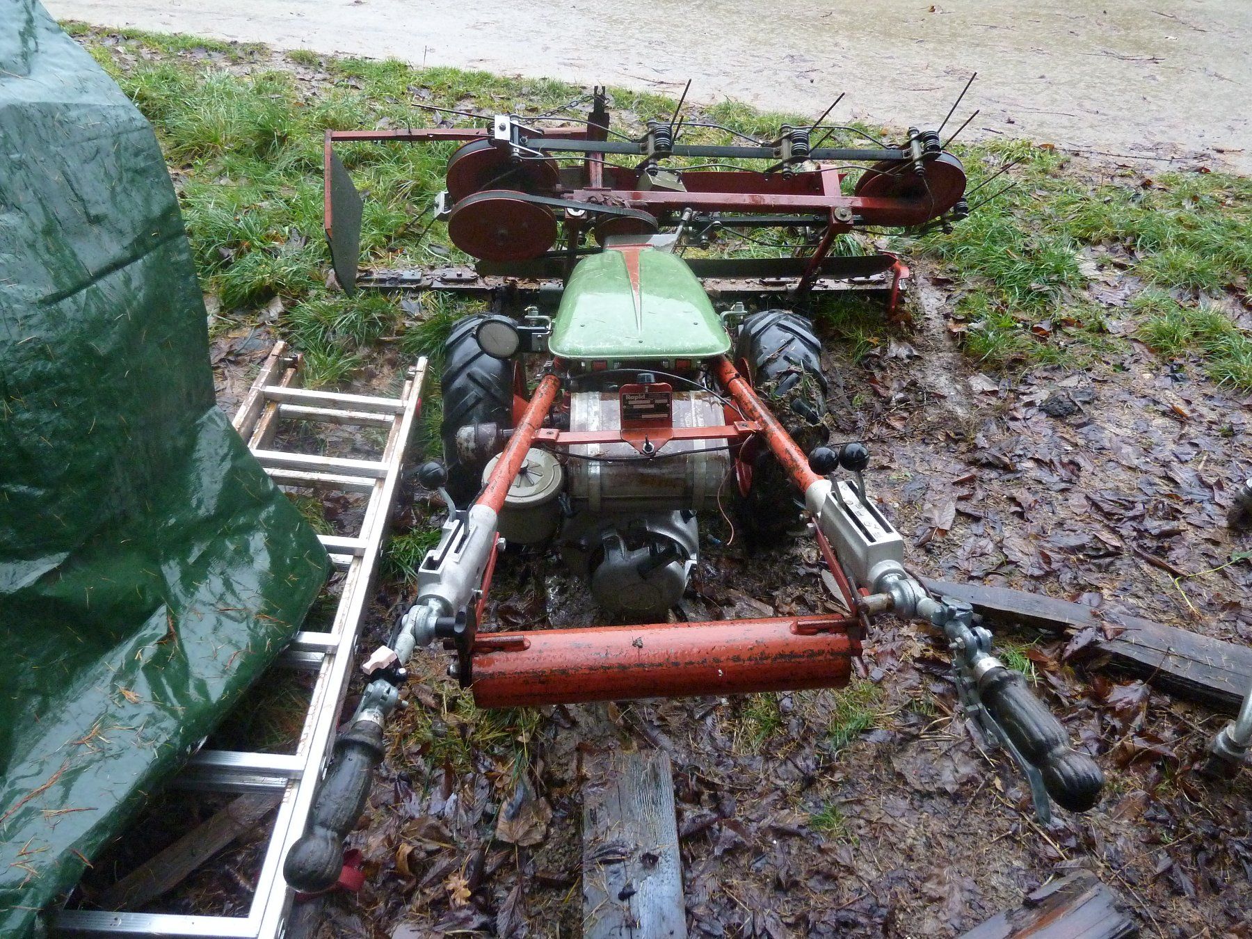 Rapid Tutte le macchine: Une motofaucheuse Rapid – Usato da Russy venduto da Guenefle 1