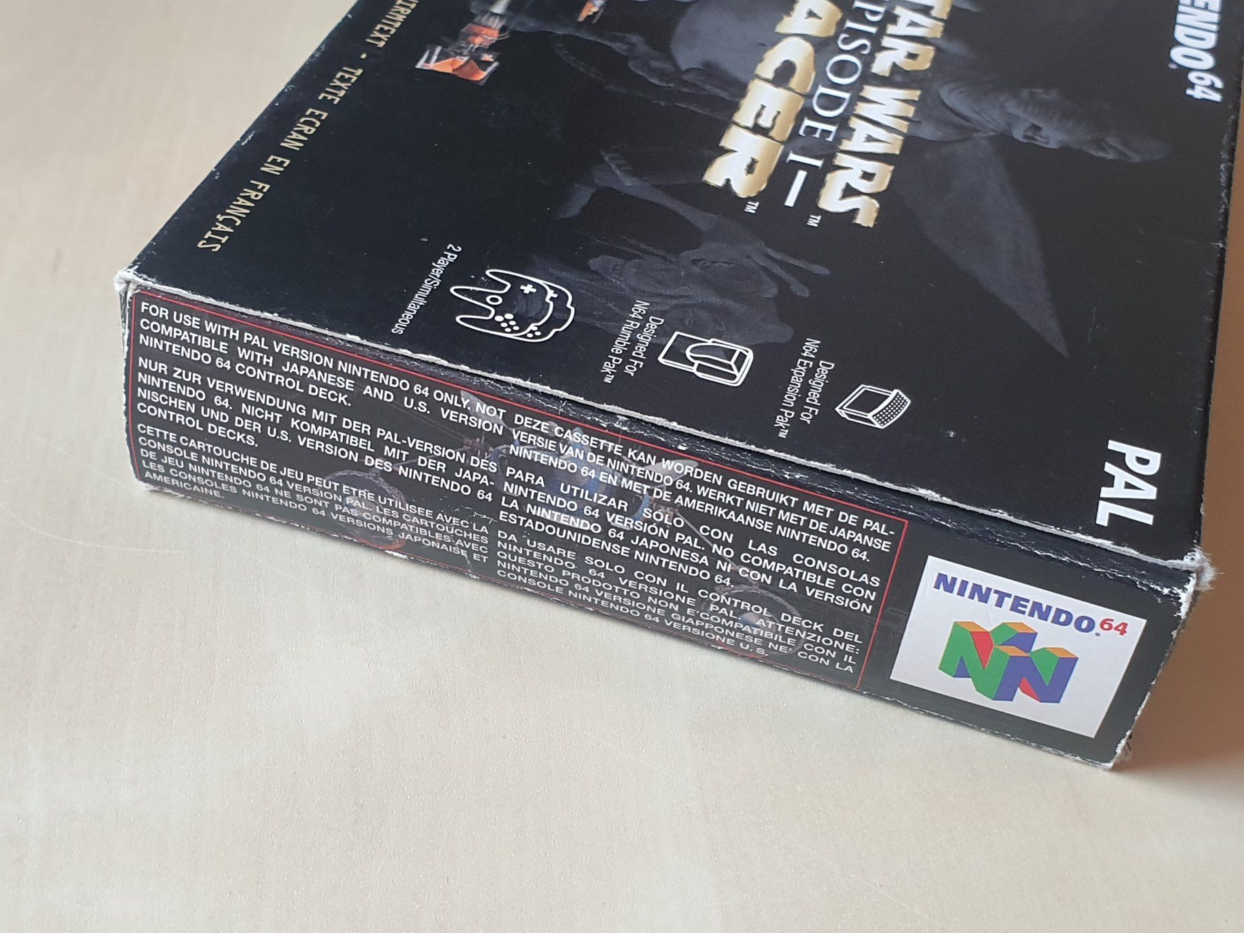 Nintendo Giochi: Star Wars Episode I Racer – Usato da Stansstad venduto da collectorsshop 4