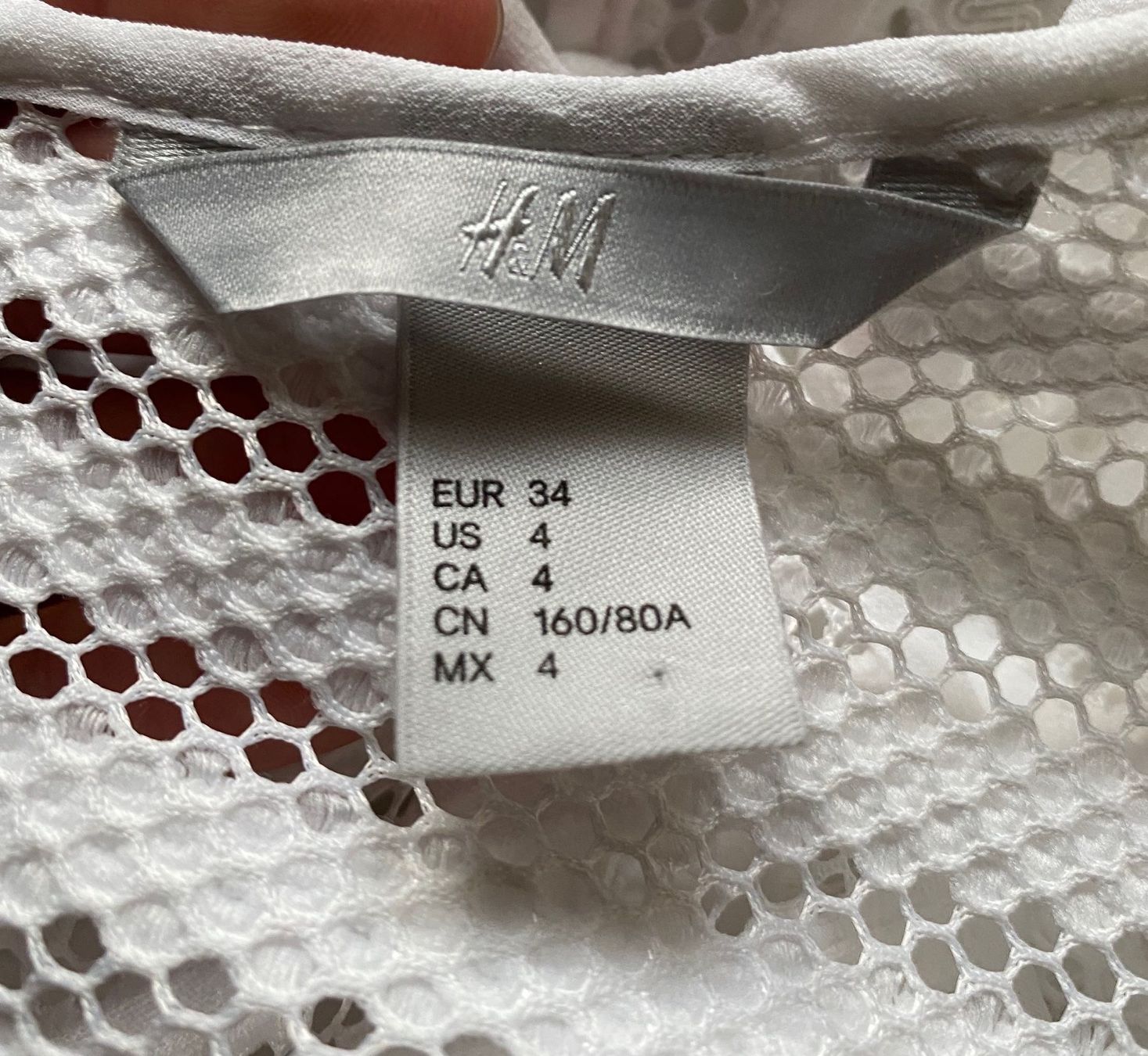 H&M Top: Top weiss 34 – Nuovo (secondo la descrizione) da Altendorf venduto da Ga04 2