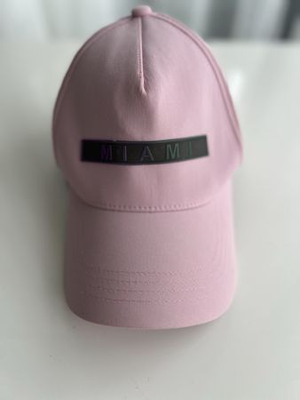 Robin Ruth Miami Cap Pink Mesh Adjustable One Size