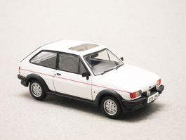 Ford Fiesta MK II XR2 1984-1989 RHD weiss / schwarz/rot 1:43