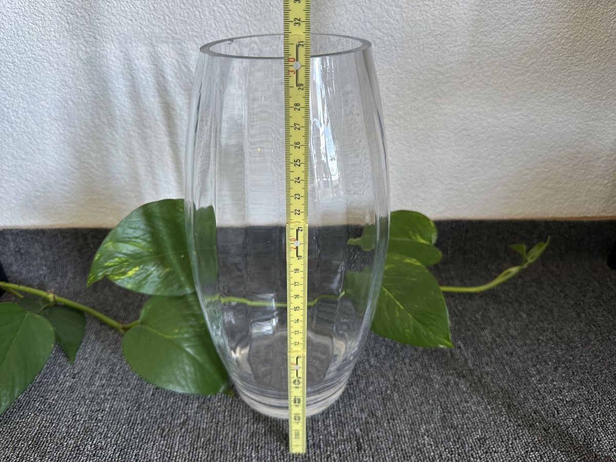 Vasi & Recipienti: Vase transparente 30cm /10cm – Usato da Bulle venduto da Zaman66 1