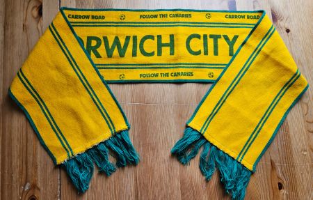 Norwich City FC Schal The Canaries Fussball Fan Pub England