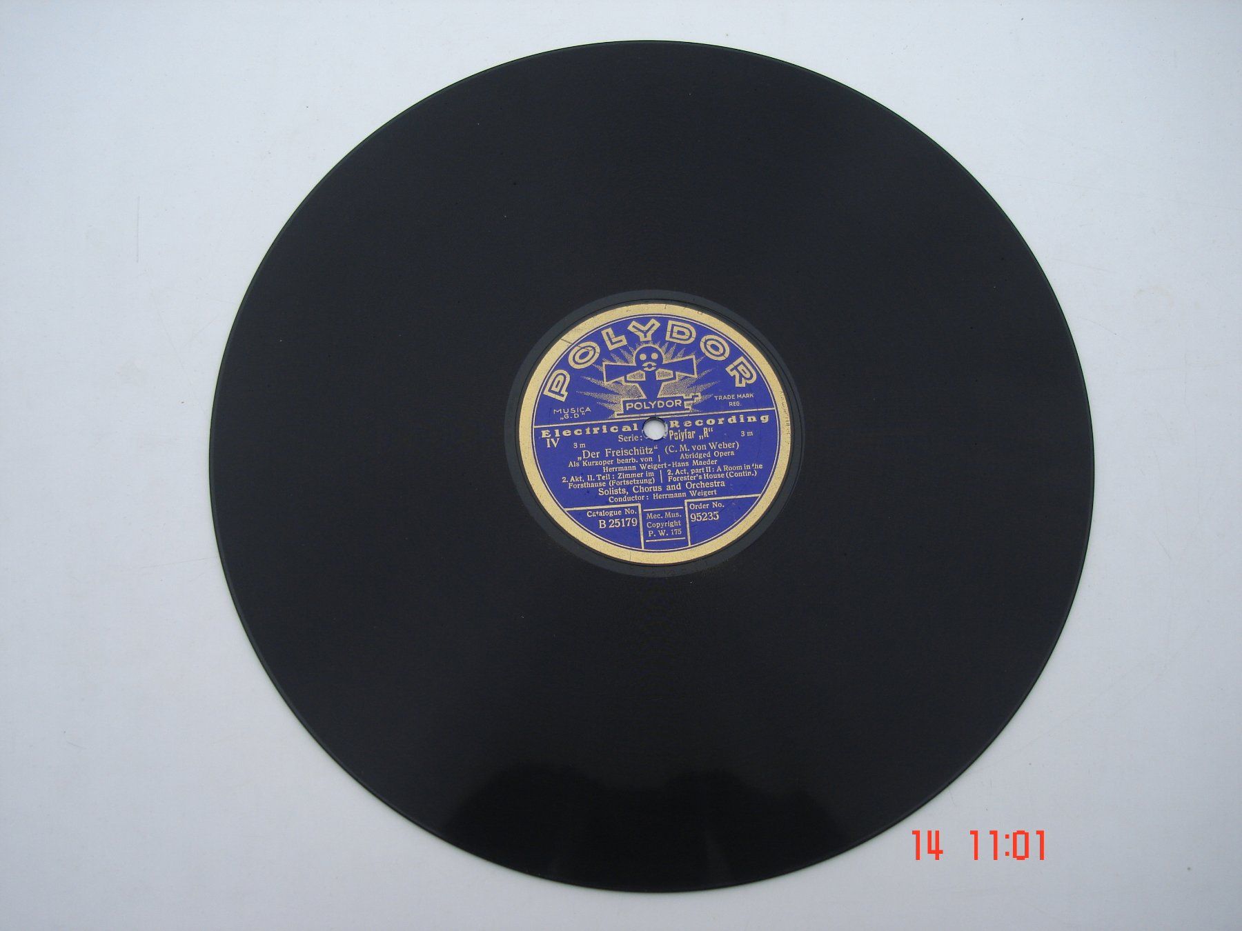 Dischi in vinile: Schellackplattenalbum Weber. Der Freischütz. Als Kurz-Oper. – Usato da Aeschi SO venduto da abi1951 5