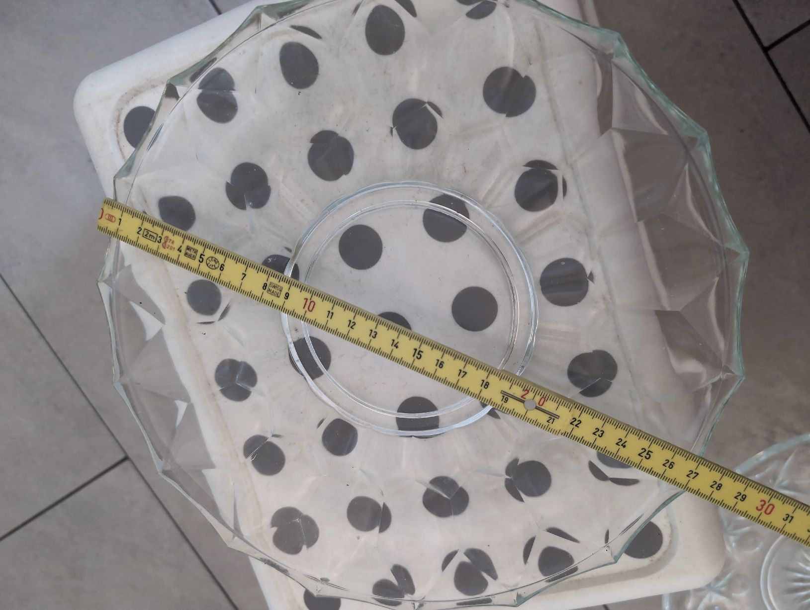 Bicchieri: Glas platte 27 cm – Usato da Bern venduto da berneroberlaenderin 2