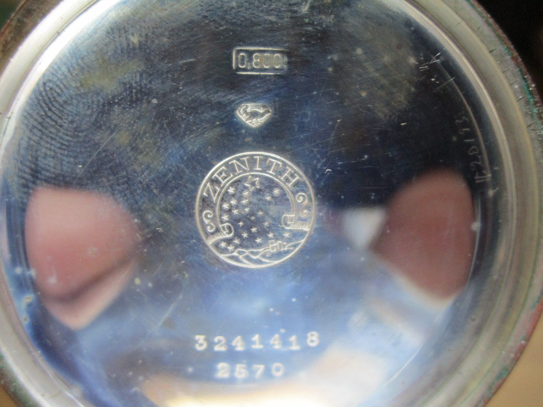 Zenith Orologi: Antike Taschenuhr  ZENITH  Silber 0,800 – Difettoso da Heimberg venduto da Lupo57 3