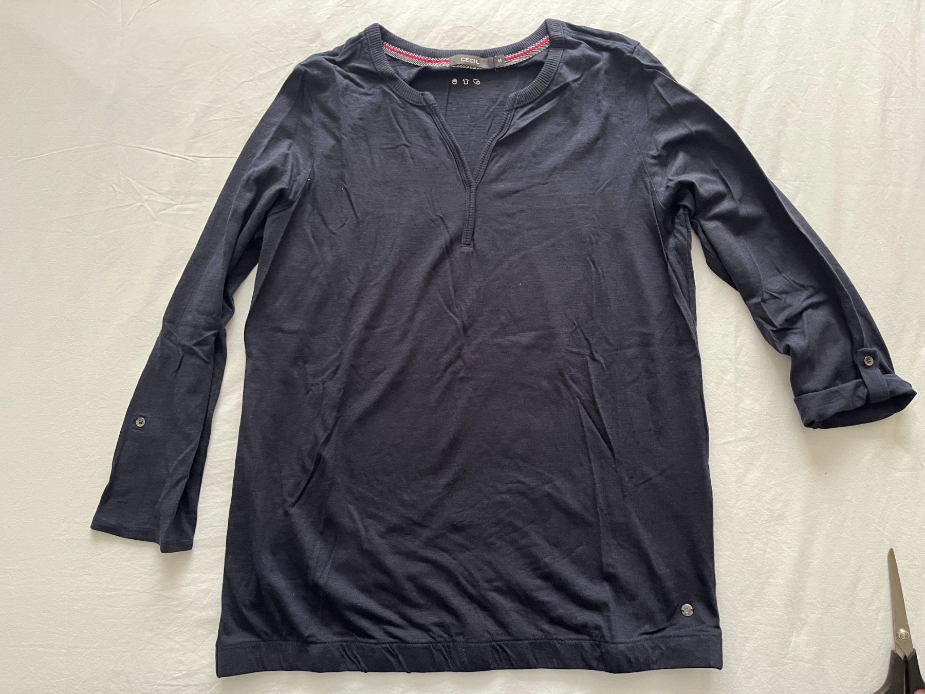 Cecil Maglioni & Felpe: Damen Pullover (fein) "Cecil" dunkelblau Grösse M – Usato da Jona venduto da Flexer02