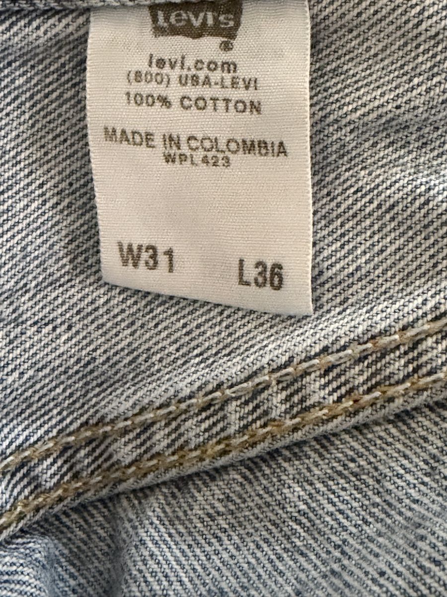Levi's Jeans: Levi's 501 Jeans W31 L36  – Usato da Elsau venduto da isidobrany09 5