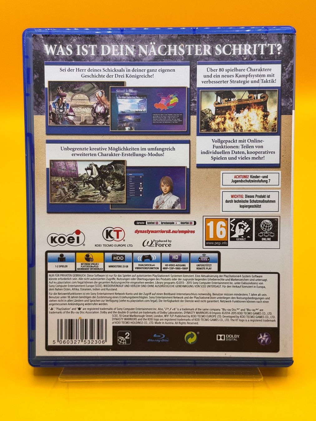 Sony Giochi: Dynasty Warriors 8 Empires PS4 – Usato da Oberwil b. Zug venduto da silver2024 1